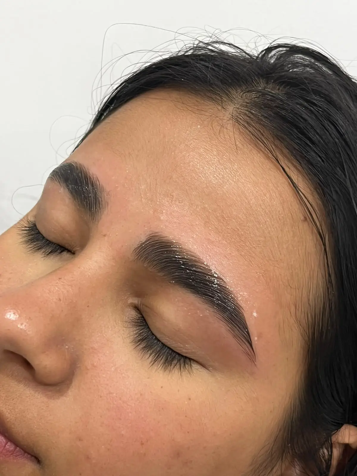 Brow lamination